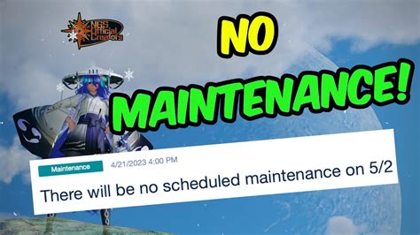 Check out the following video and link for details on the updates for 2222023 (Wed). . Pso2 ngs maintenance